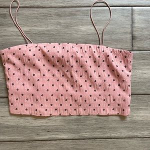 PacSun flowered cami, size small